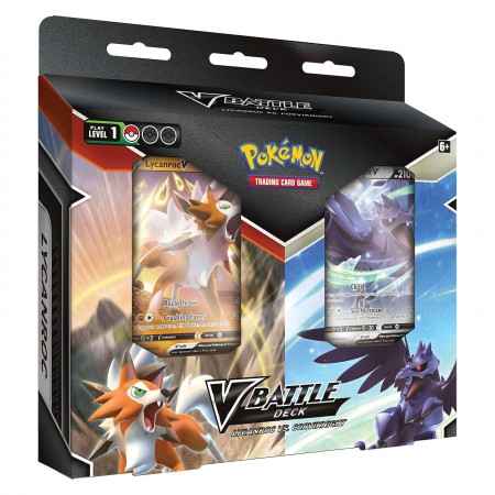 Pokémon TCG: V Battle Deck Lycanroc Vs. Corviknight rinkinys Pokémon TCG: V Battle Deck Lycanroc Vs. Corviknight rinkinys